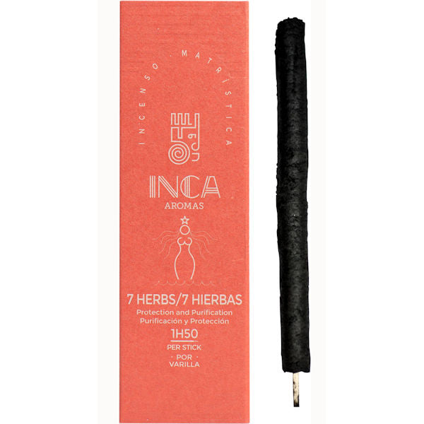 Therapeutic Incense made from Seven Herbs