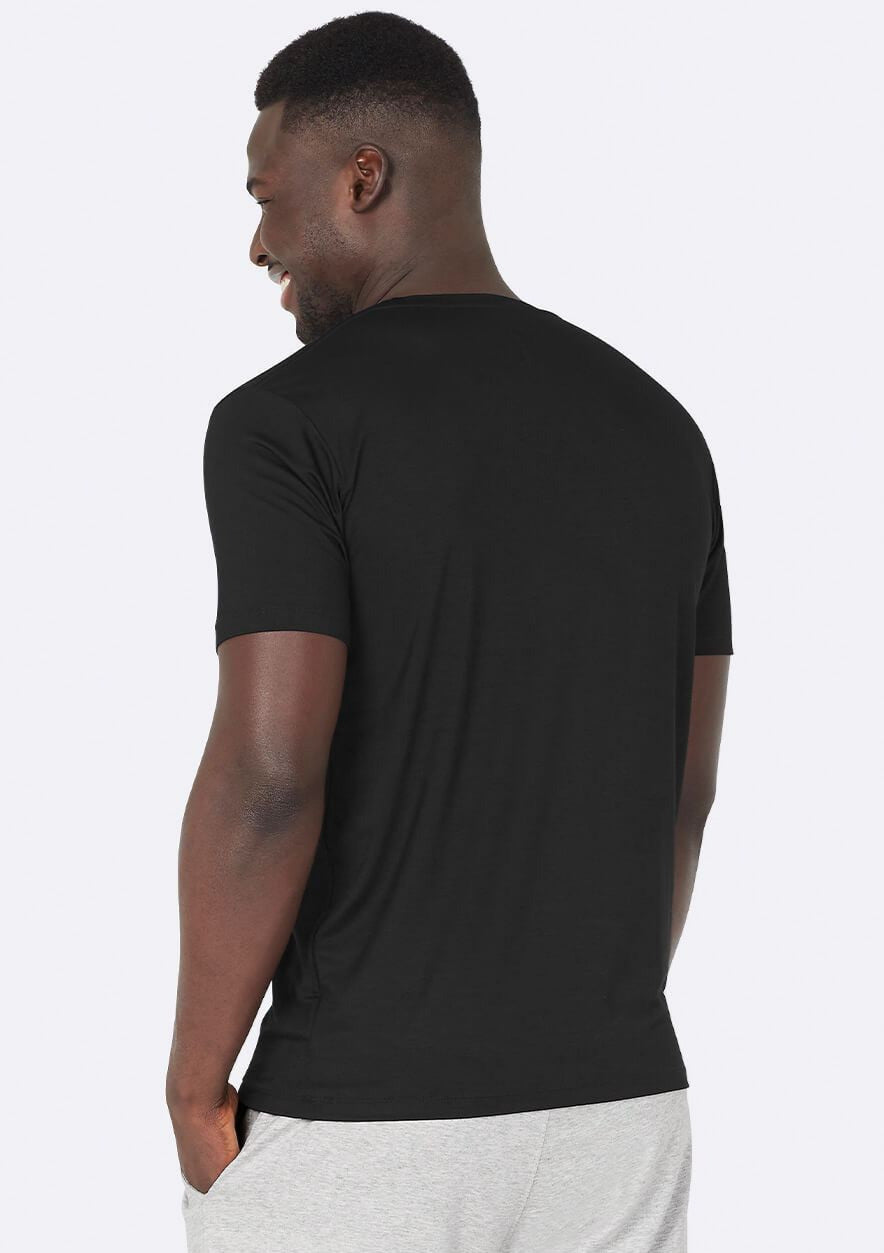 Boody Men's Crew Neck T-Shirt Black Back