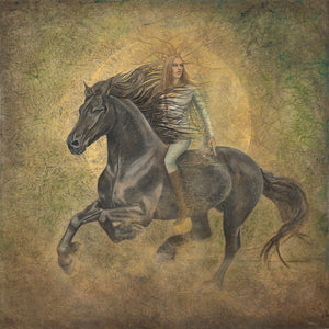 Medicine Horse Card